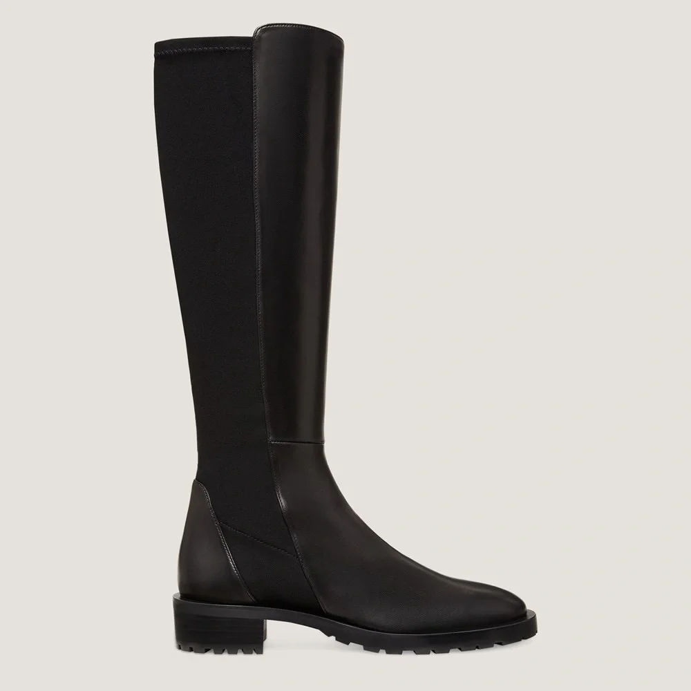 NIB Stuart Weitzman 5050 LUG-SOLE KNEE-HIGH BOOT Sz 7.5 - Picture 2 of 9